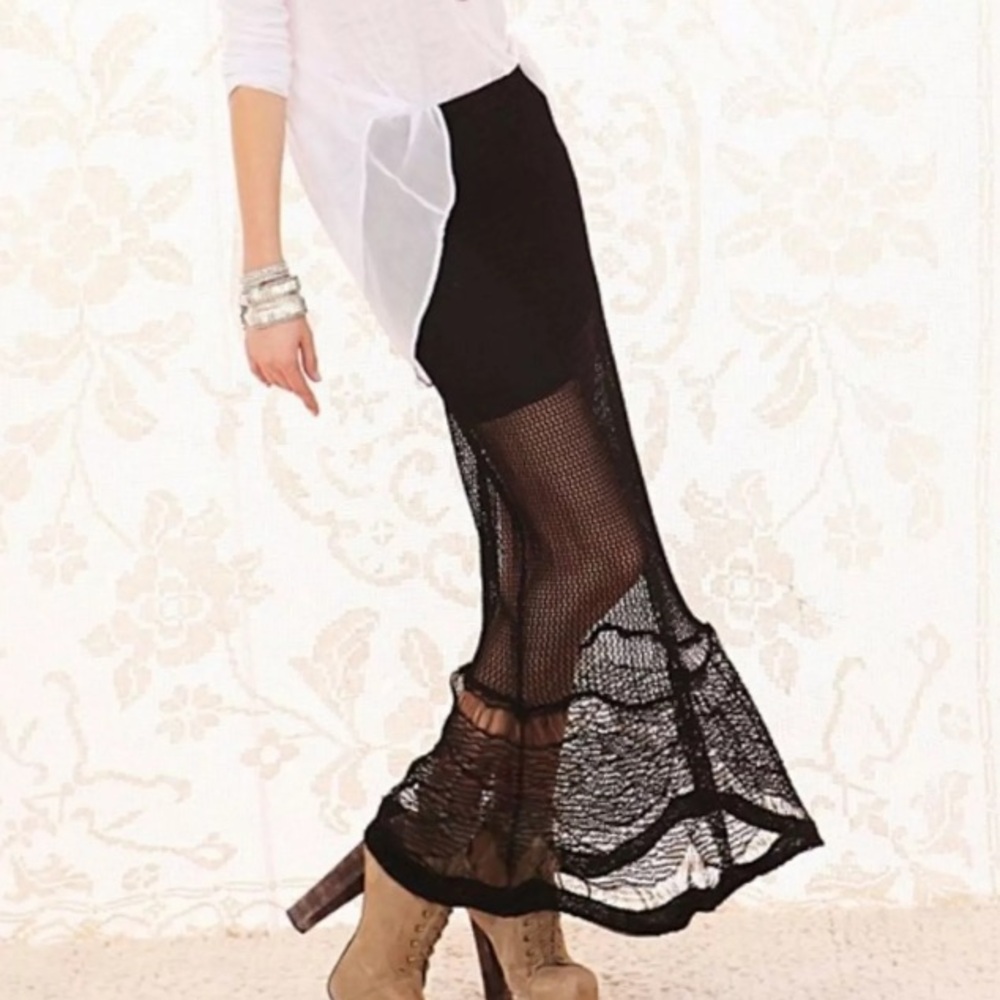 Crochet Maxi Skirt